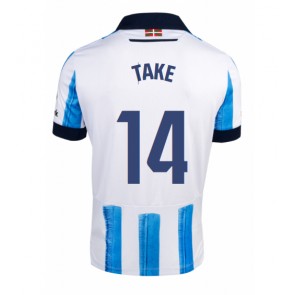 Real Sociedad Takefusa Kubo #14 Domaci Dres 2023-24 Kratak Rukavima